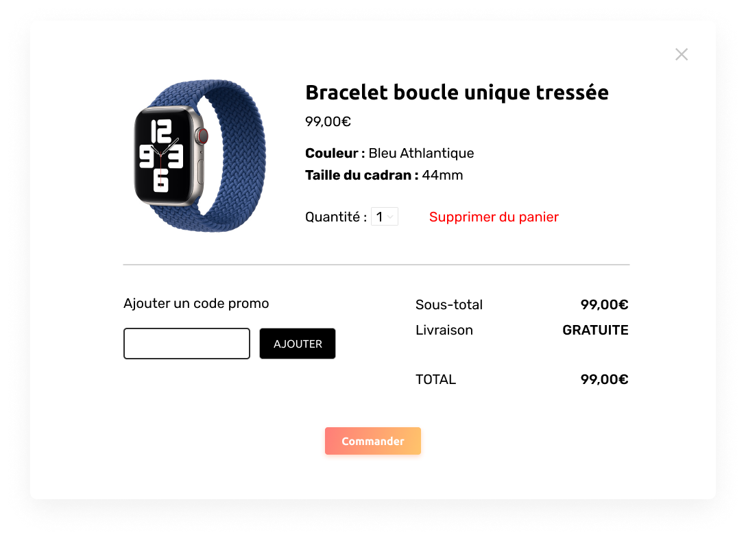 maquette dynawatch panier