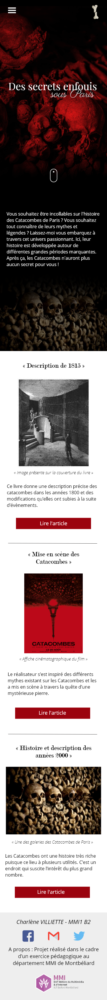 maquette des secrets enfouis sous paris