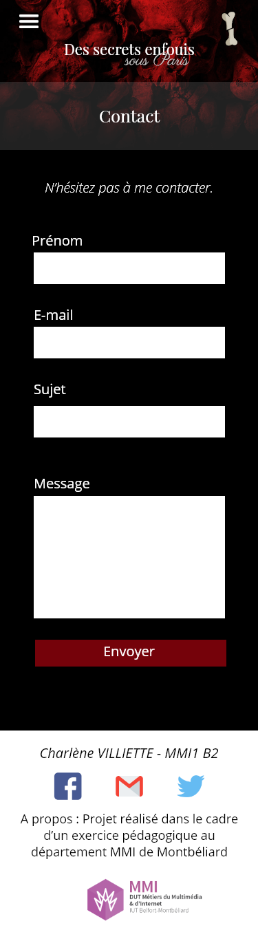 maquette des secrets enfouis sous paris